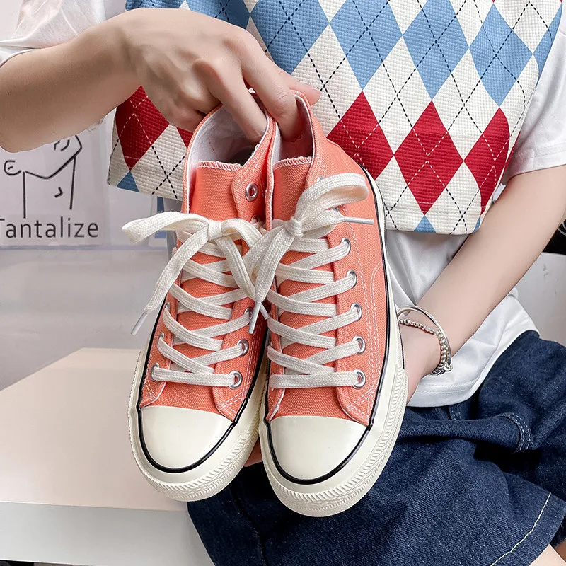 Fashion Green Women's Skateboard Sneakers Breathable High Canvas Shoes Men Women Platform Sneakers Espadrilles Zapatillas Mujer