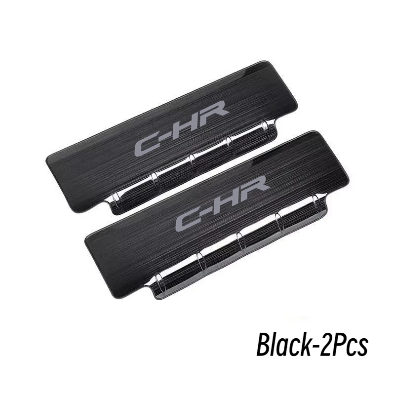 Для Toyota C-HR CHR заднее сиденье противоударная накладка автомобильные аксессуары интерьерная черная пластина панель модифицированное украшение интерьера