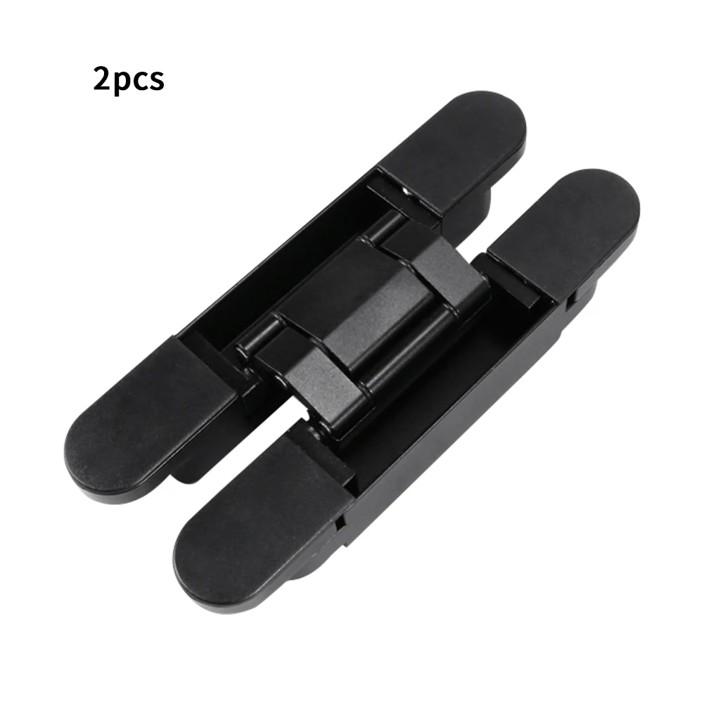 

2pcs 40kg Door Hinge Room Zinc Alloy Invisible 3-D Adjustable Accessories Hardware Easy Install Portable Home Fitting Durable