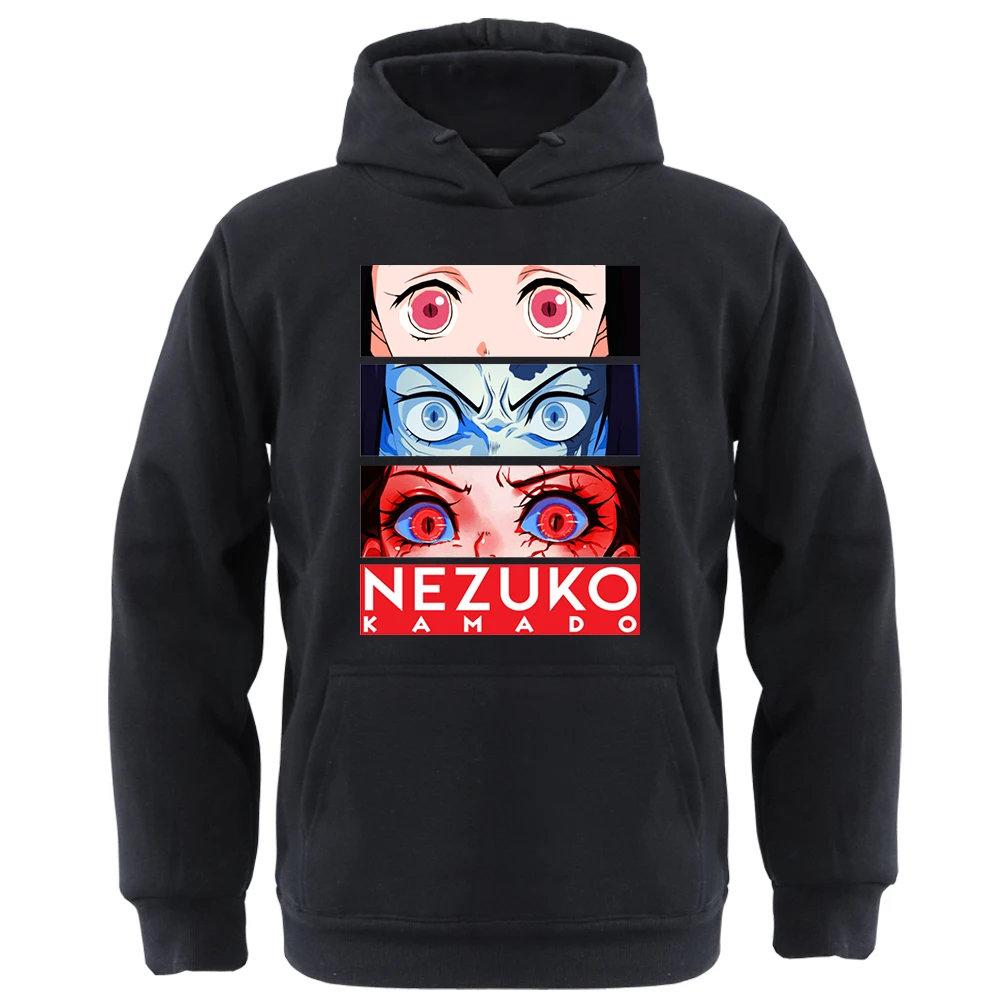 

Мужские толстовки с капюшоном, рассекающие демонов, 2023