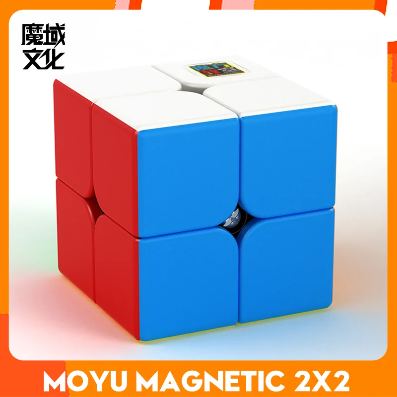 

Moyu Meilong 2 M Магнитный 2x2 магический скоростной куб игрушки-Антистресс игрушка