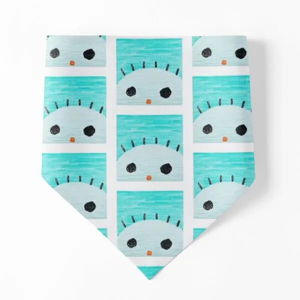 

Головной платок с принтом в виде снеговика, 8 собачек