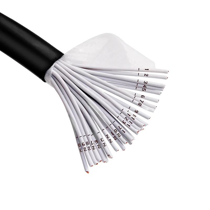 Кабель питания для мониторинга 50 м провод 14 16 20 24 30 40 ядер 26 22 18 17Awg чистая медь 0 2-1