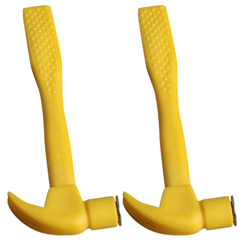 

2 Pcs Kids Mini Mallet Hammer Tool Toy Tools Game Props Toys Hammers Metal Small Child