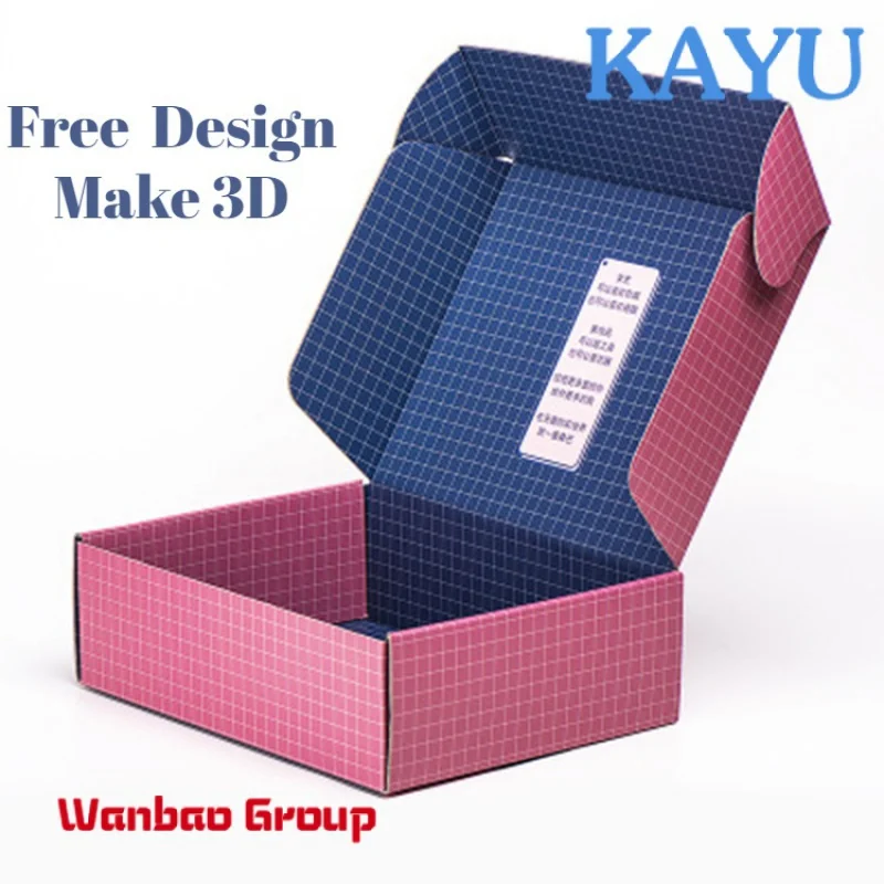 Рисунок 5 - Коричневая Картонная упаковка с логотипом на заказ