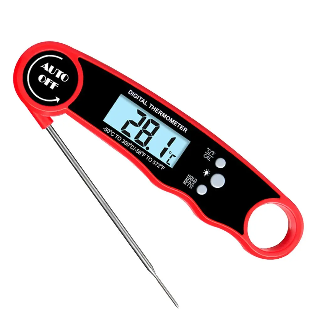 

Electronic Barbecue Kitchen Meat Milk Thermometer Instant Reading Meat Thermometer Cooking Waterproof Thermometer