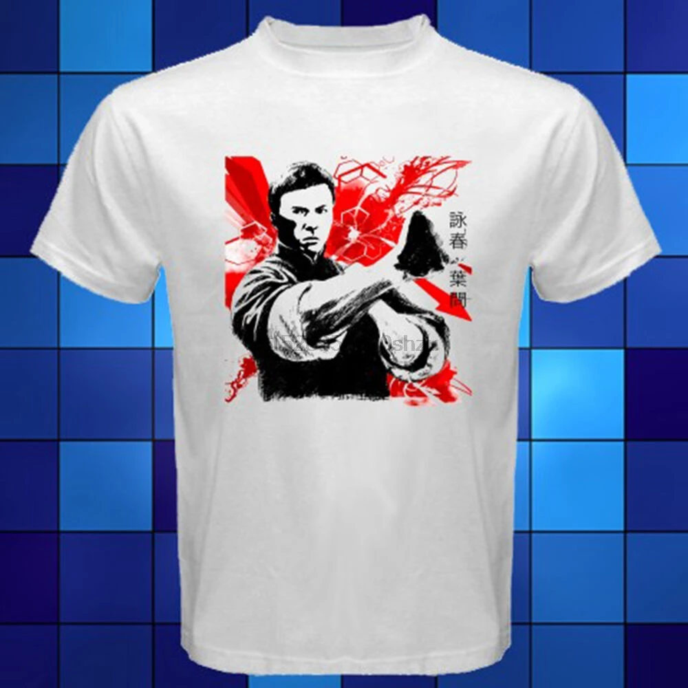 Новая белая футболка IP MAN - WING CHUN KUNG FU размер S M L XL 2XL 3XL |