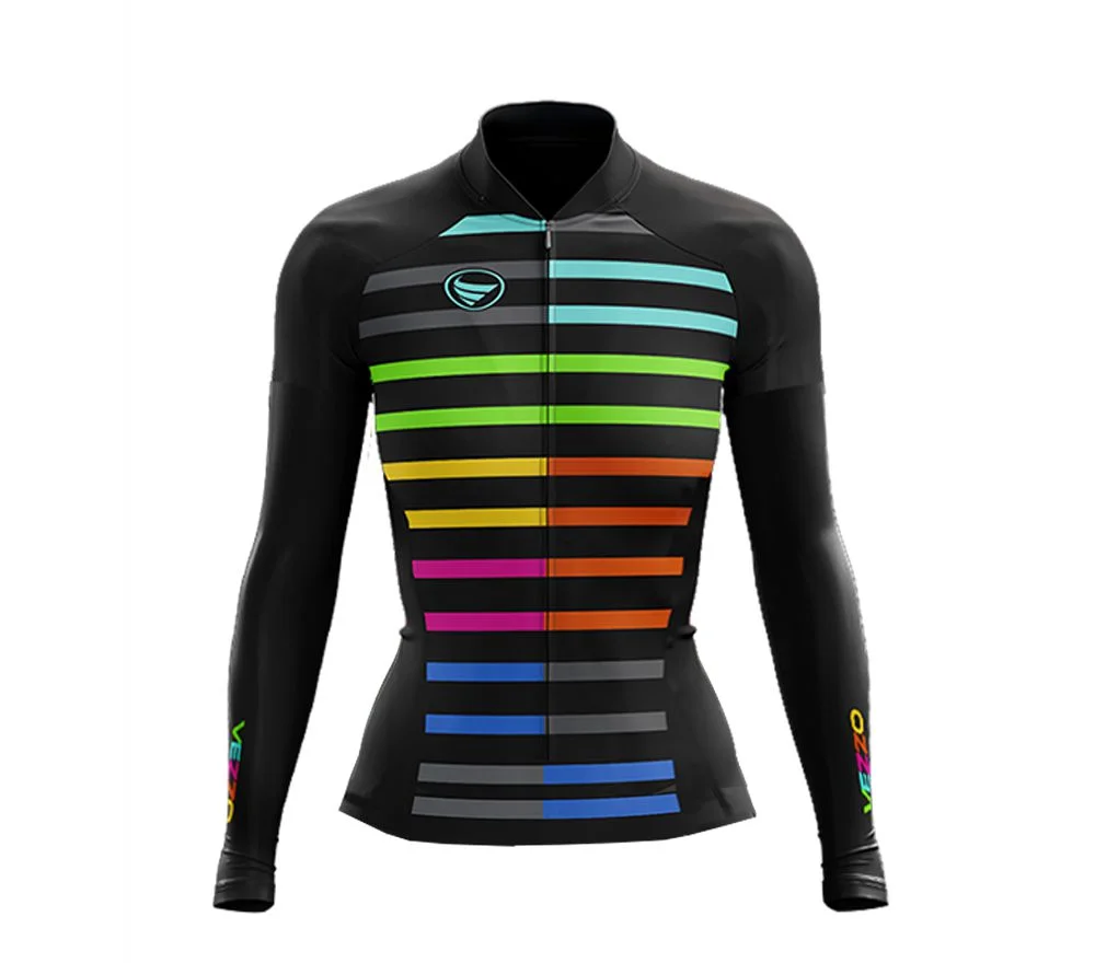 

2022 Classsic Winter Cycling Women's Long Sleeve Thermal Fleece Jerseys Ciclismo Maillot Riding Coat Team Warm Sport Clothing