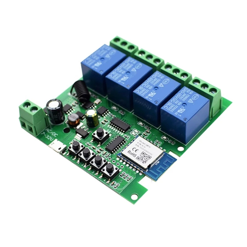 

20CB 7V-32V 4CH переключатели RF-приемник Smart-Life дистанционное управление