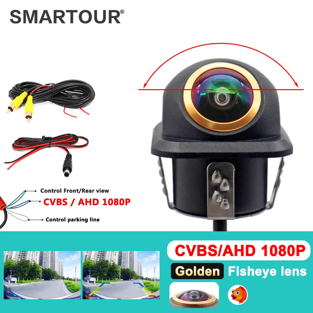 

Камера ночного видения SMARTOUR HD 720P/1080P, объектив «рыбий глаз»