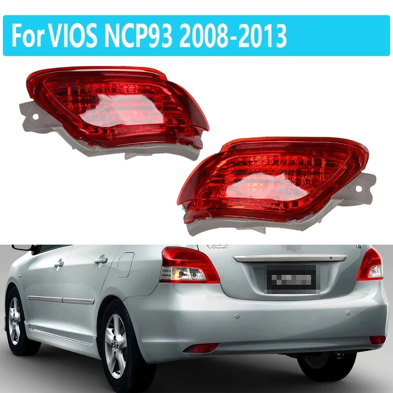 

Автомобильный задний бампер для TOYOTA VIOS NCP93 2008-2013, задний стоп-сигнал