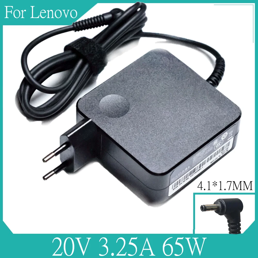 

20V 3.25A 65W 4.0*1.7mm For Lenovo laptop charger adapter IdeaPad 310 110 100s 100-15 B50-10 YOGA 710 510-14ISK