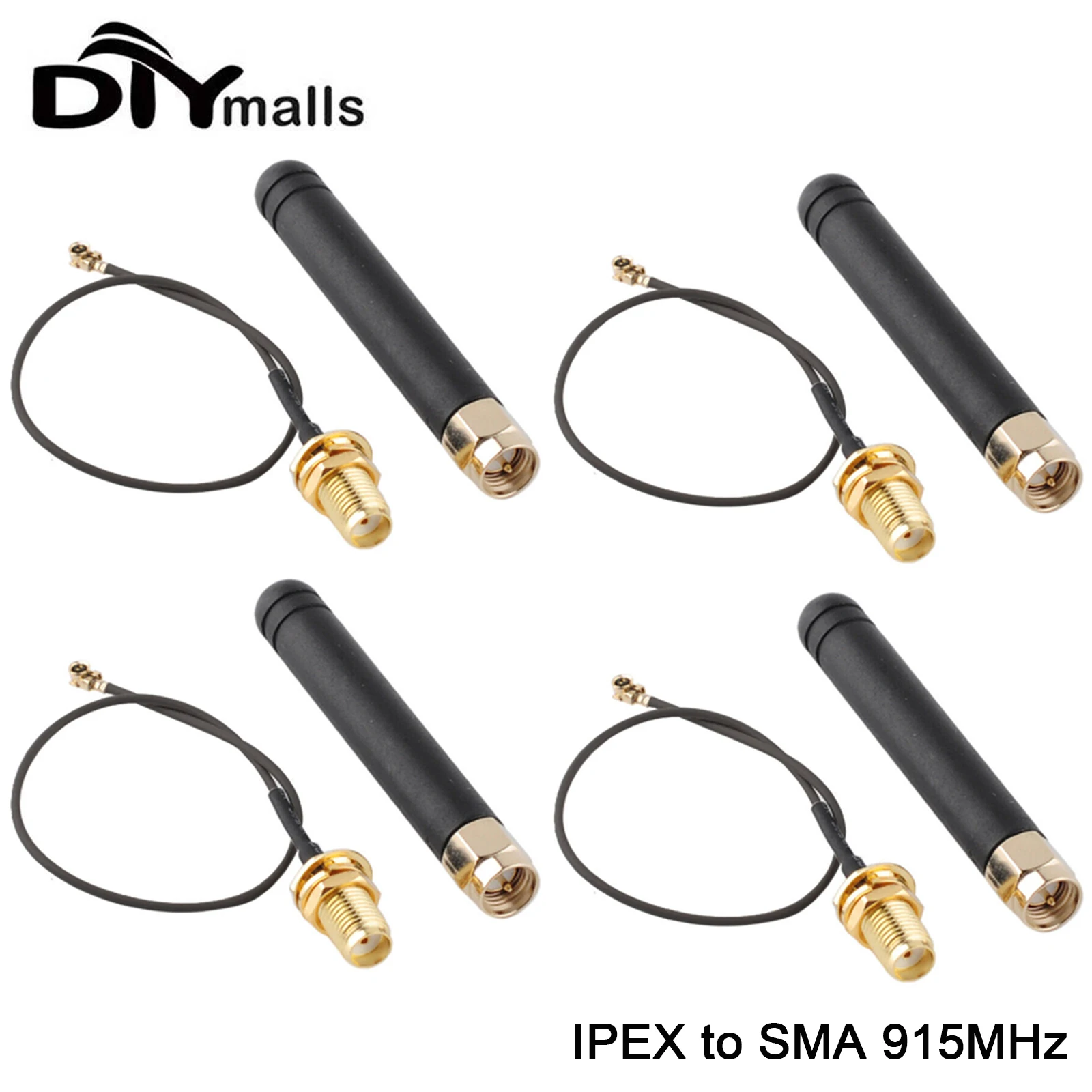 

LoRa антенна U.FL IP-EX к SMA 915 МГц 2 дБи DIYmalls