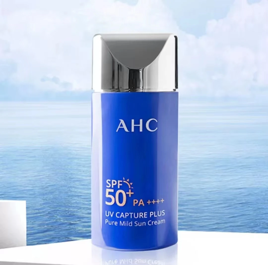 

Korean AHC Sunscreen SPF50 Long-term Waterproof UV-proof Concealer Antioxidant Oil Control Isolation Facial Body Care 50 ml