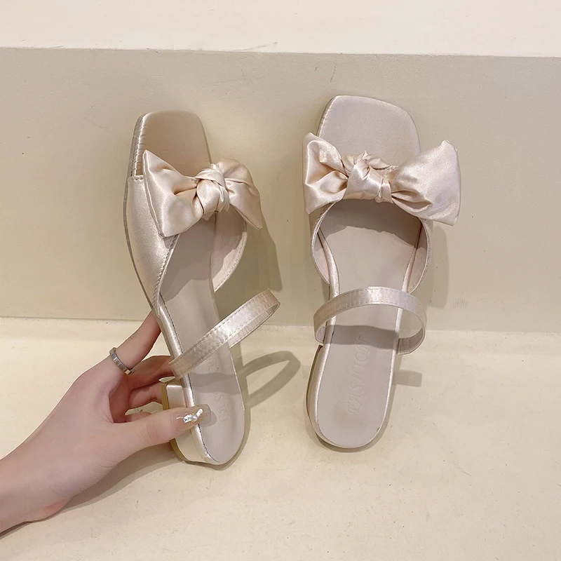 

Туфли-лодочки с бантом, летние туфли на прозрачном каблуке, бежевые туфли-лодочки с открытым носком, новинка, черные гладиаторы, удобные туф...