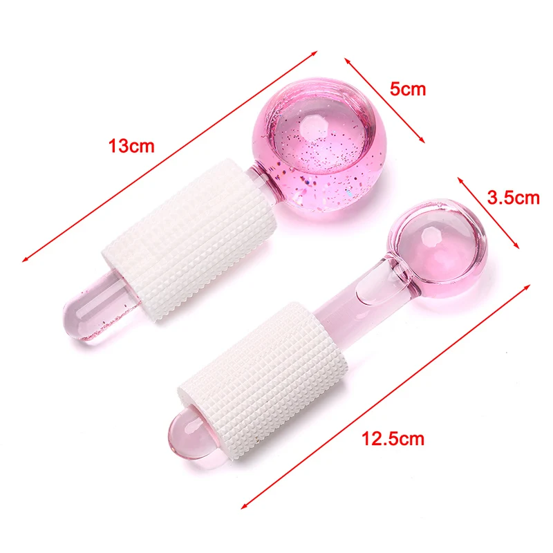 1 пара шариков с шайбой для лица шайбы красоты энергия красота кристальная волна