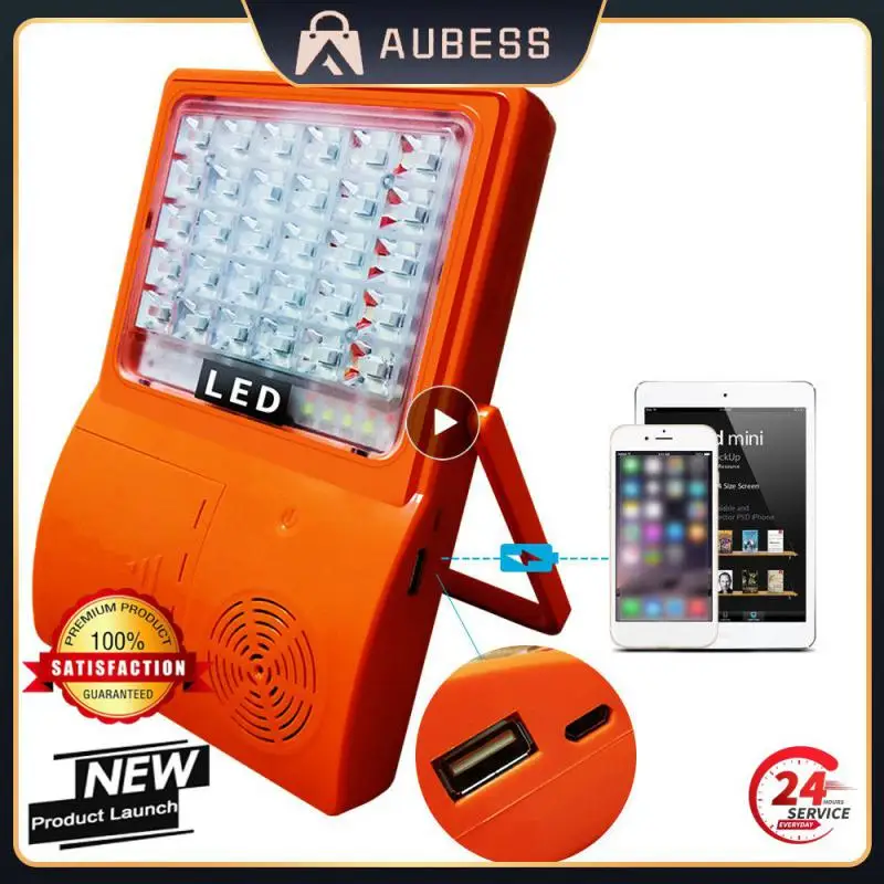 

Outdoor 45 Lamp LED Solar Bulb Portable Solar Lamp Music Light Emergency Energy Saving Camping Tent Solar Lighting