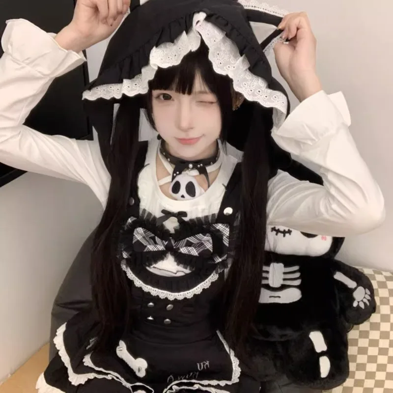 Новая японская субкультура Rojita мягкая юбка с милым кружевом и бантом для девочек