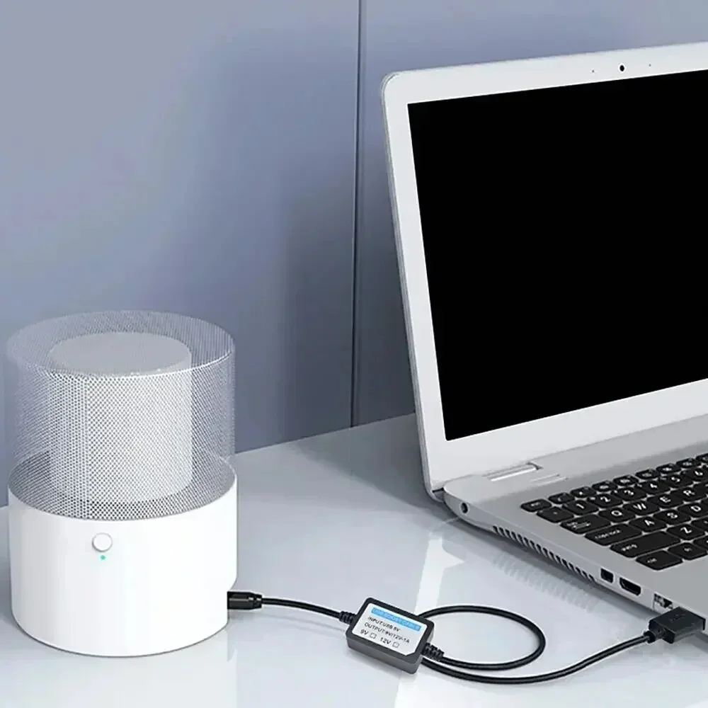 1 шт. USB-кабель для повышения напряжения мобильный кабель питания от 5 В до 12 м