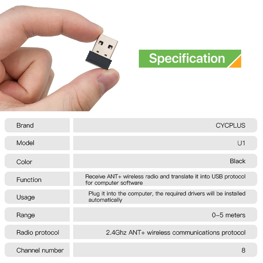 Беспроводной передатчик CYCPLUS ANT + USB Stick велосипедные аксессуары велосипедный