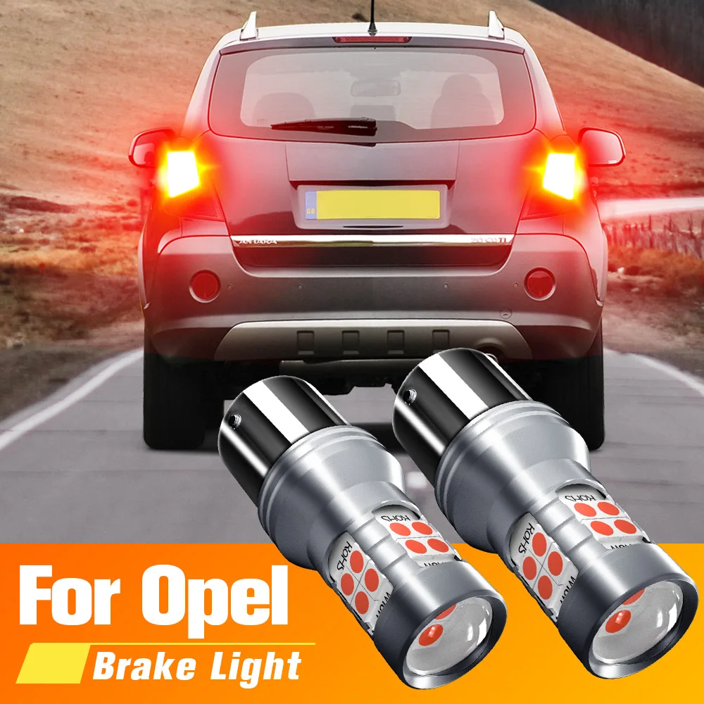 

2pcs LED Brake Light Blub Lamp P21/5W BAY15D Canbus For Opel Agila A B Antara Astra G Corsa C D Corsa F Speedster Tigra Zafira