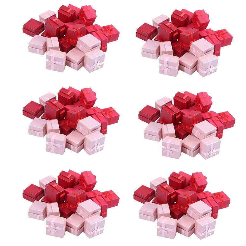 

Подарочная коробка из 144 предметов, квадратное кольцо, шкатулка для ювелирных украшений для юбилеев, разноцветные бриллианты