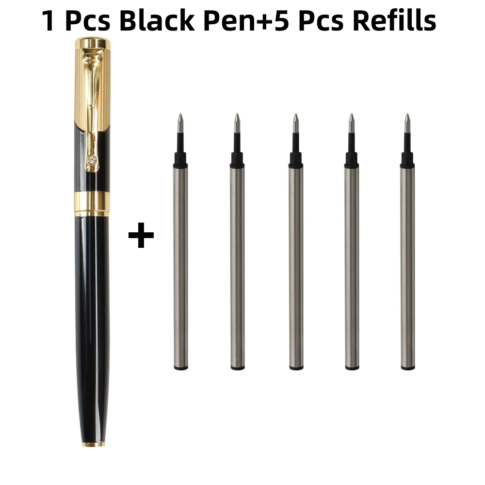 

Роскошная Металлическая Гелевая Ручка Для Руководителей, Высококачественные Бизнес-роллеры Для Офиса И Школы