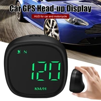 dc5v car head up display universal gps hud lcd backlit windshield projector auto off overspeed alarm fatigue driving kmh mph