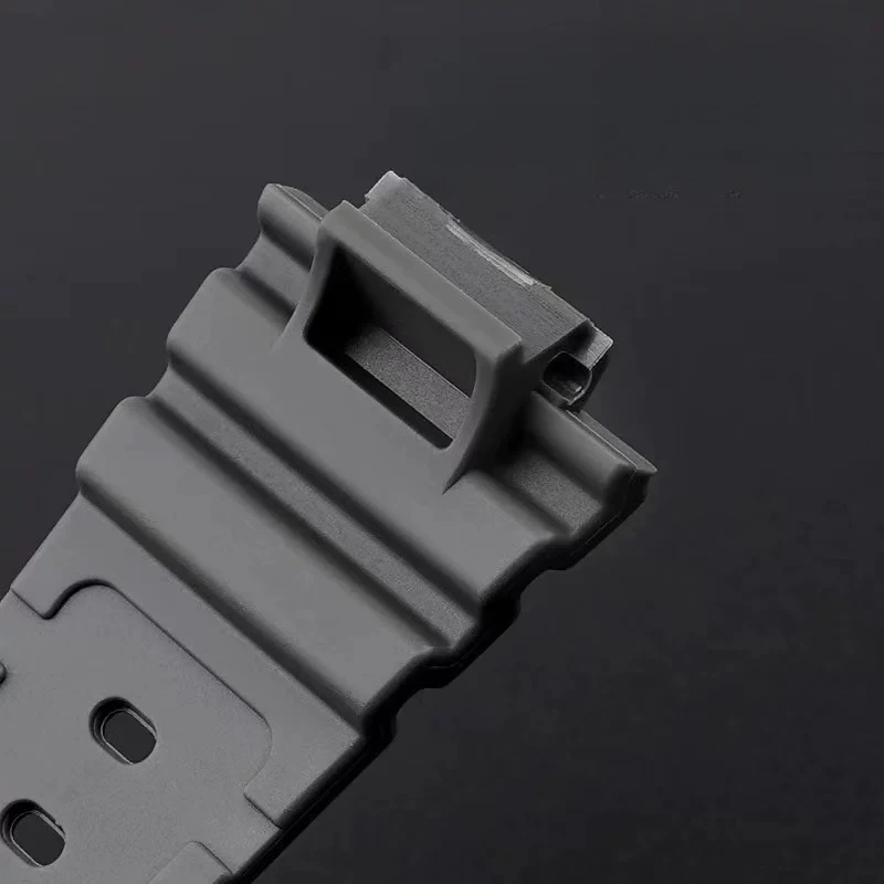 Фото Совместим с маленьким квадратным резиновым ремешком для часов G-shock GW-M5610 DW-5600/5700 с выпуклым креплением 16 мм. №2