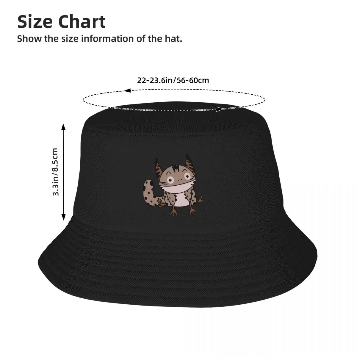 Loth Cat Bucket Hat черная походная шапка Бейсбольная мужская женская