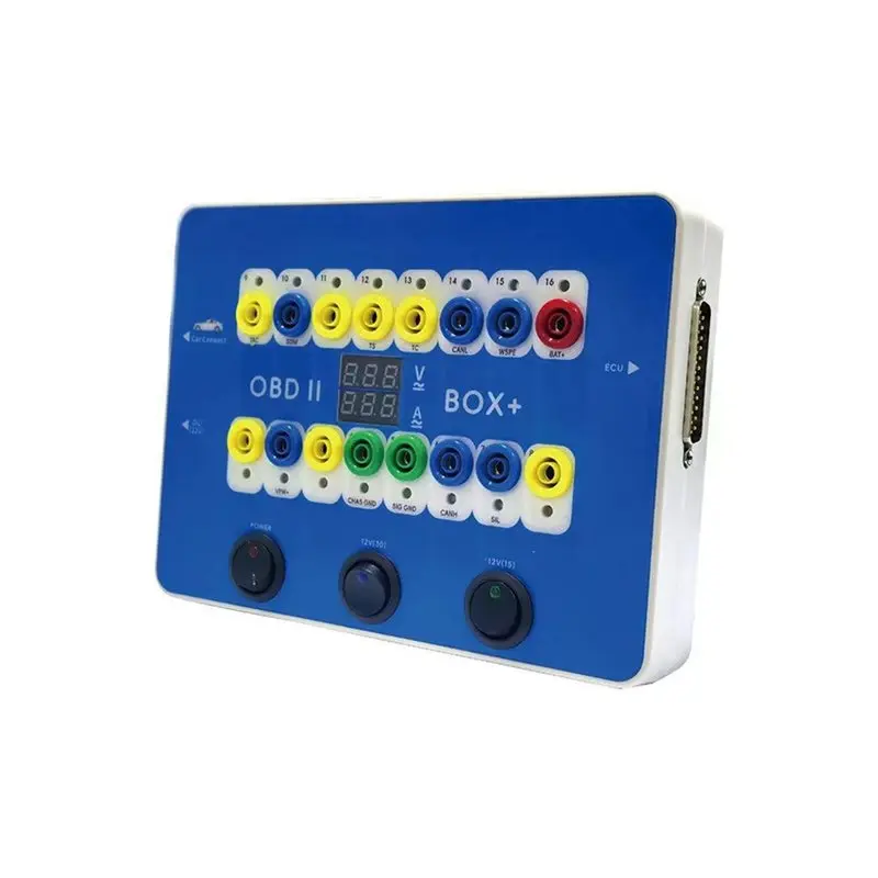 Фото AB56-OBDII Блок-адаптер CANBUS OBD BOX+ с функцией тестирования, автомобильные аксессуары - совместим с вилкой стандарта США №5