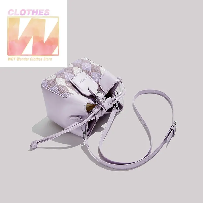 Japan Designer Bags for Women 2023 Luxury Brand Female Mini Bucket Bag Quilted Purses and Handbags High Quality Y2K Crossbody