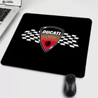 Маленький черный мотоциклетный коврик для мыши Ducati Kawasaki, коврик для мыши, коврик для мыши, коврик для ноутбука, габайт, игровые аксессуары для ПК, коврик для мыши