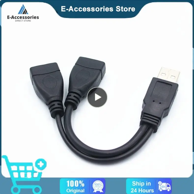 

5gbps High-speed Operation Usb 2.0 Extension Line Usb1 Tow 2 Y Data Line Y Data Cable Transmission Line Superhighspeed 15/30cm