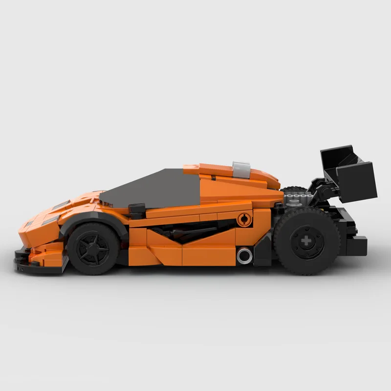 Фото 324 шт. Speed Hypercar 1996 F1 LM Pikes Peak MOC Настроить модульный строительный блок Модель Технология Простая сборка своими руками Игрушка в подарок №5