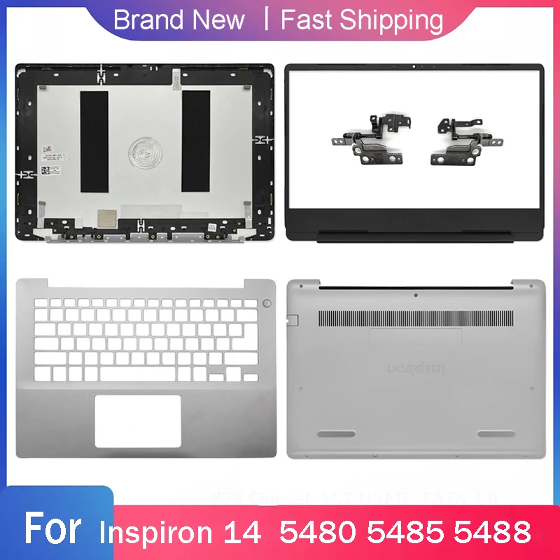 Новый нижний корпус для ноутбука Dell Inspiron 14 5480 5485 5488 задняя крышка ЖК-дисплея