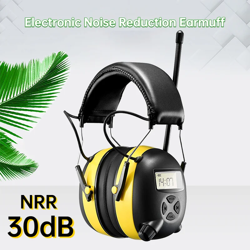 

in Stock!!! Electronic Noise Reduction Earmuff Hearing Protector Digital AM / FM Radio Stereo Hearing Protection Ear Muffs