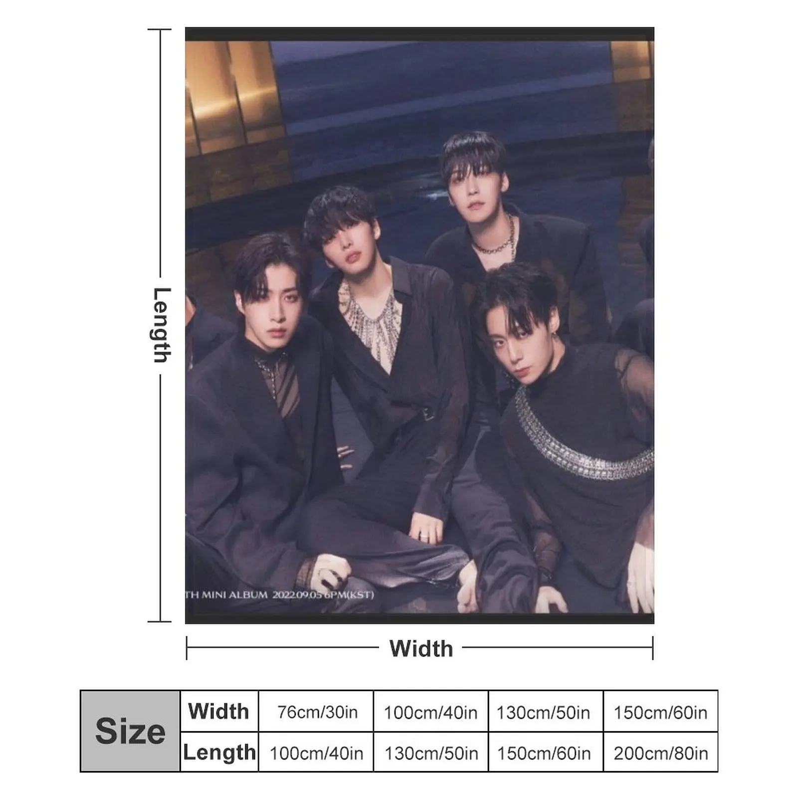 Oneus Malus тот же аромат kpop boy группа корейский Ravn Seoho Leedo Keonhee Hwanwoong Xion Плед Мягкие