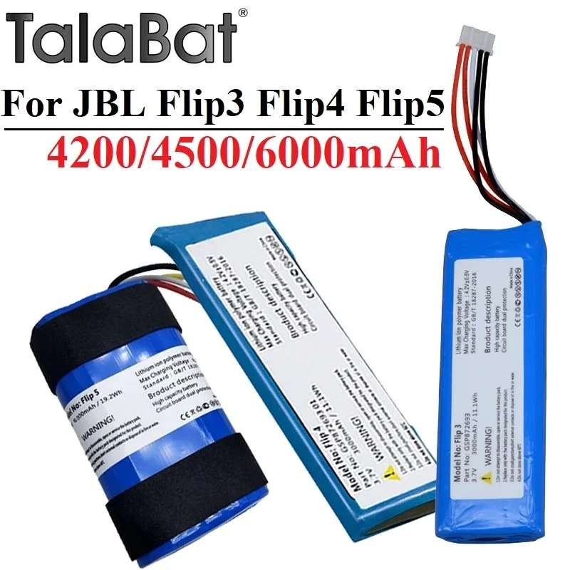 

Аккумулятор для JBL Flip 5, 3,7 в/4200/4500 мА · ч