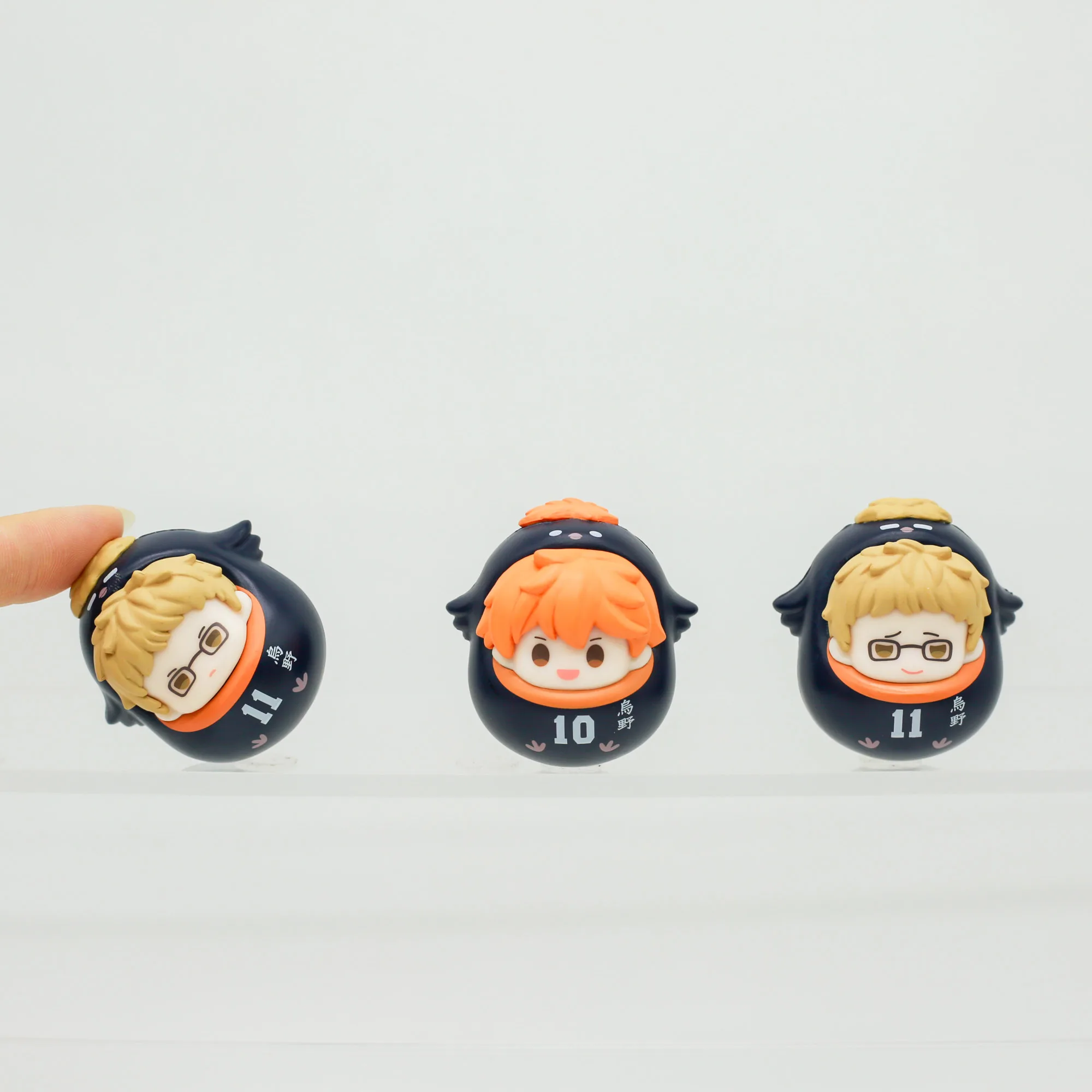 Фото Goodsfun Haikyuu!! Gomi Suteba No Kessen Adorable Pet Roly-poly Mystery Blind Box |   Коллекционная аниме-фигурка в подарок №2