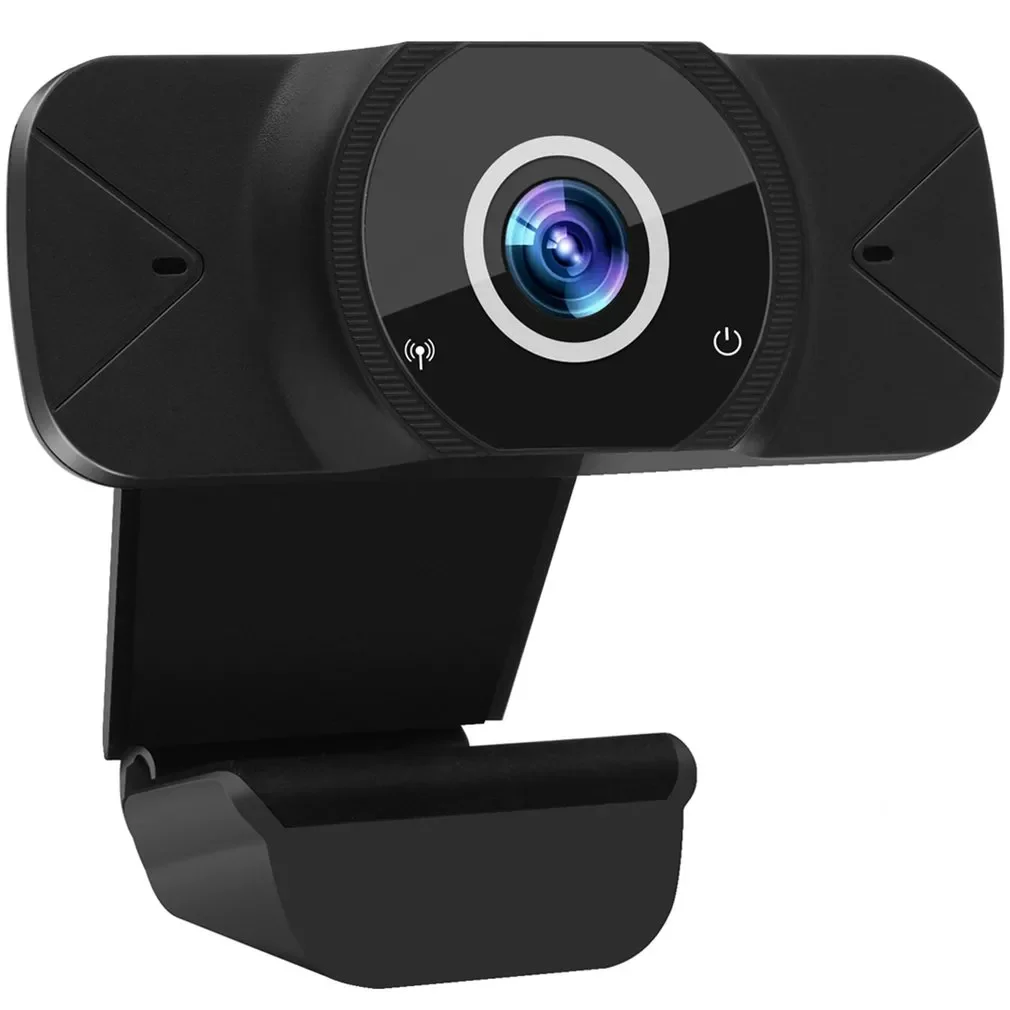 

Wide Angle Webcam Full HD 1080P Live Streaming Web Cam Built-in Microphone Computer Camera USB Webcam for Laptop Desktop Calling