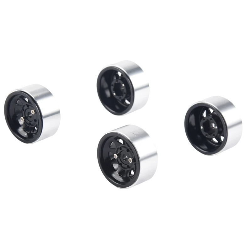 

Steel 1.0 Beadlock Wheel Rim Wheel Hub For 1/24 RC Crawler Car Axial SCX24 Deadbolt C10 Jeep Gladiator Bronco