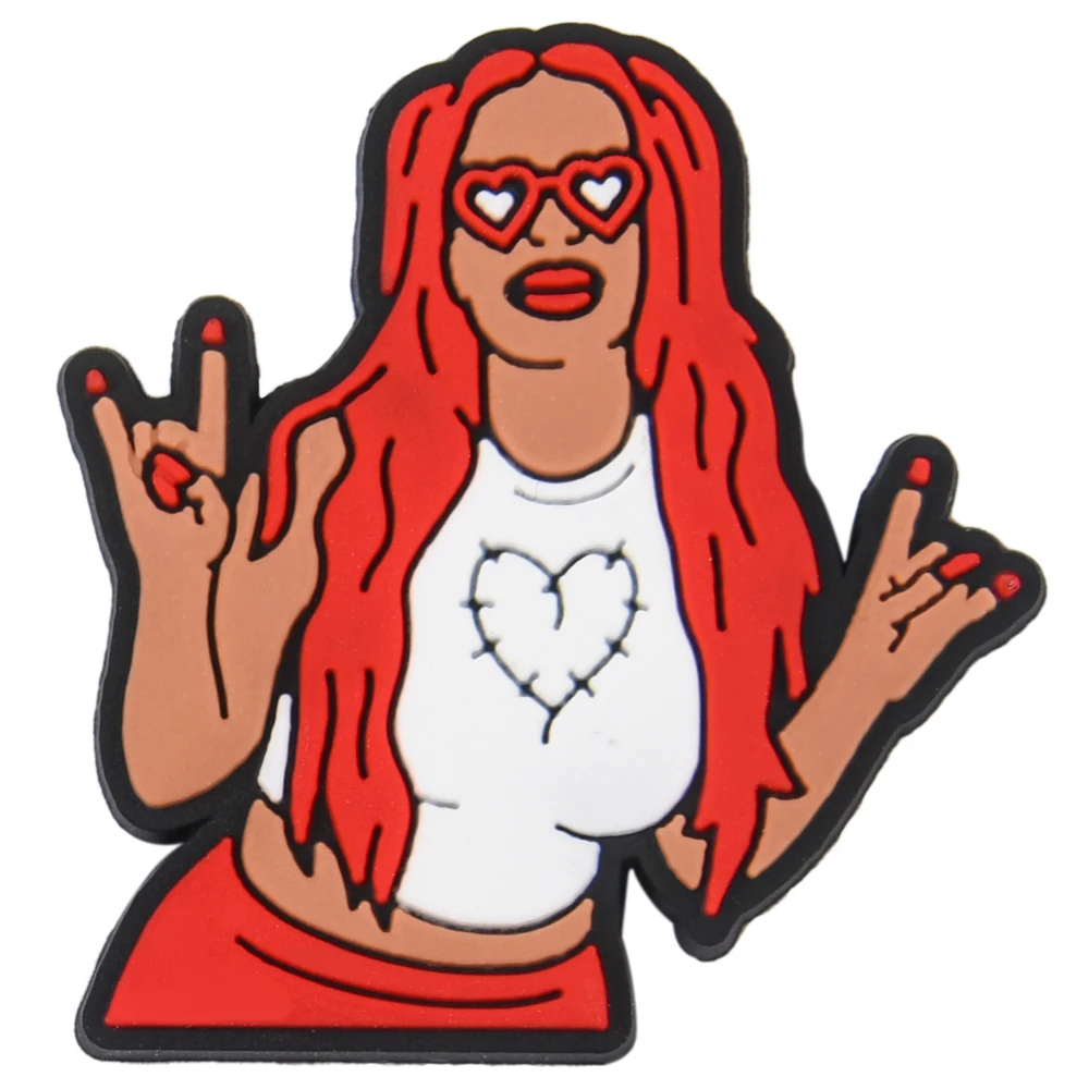 Новое поступление подвеска в стиле фильма Кроксы Женская обувь хип-хоп украшение