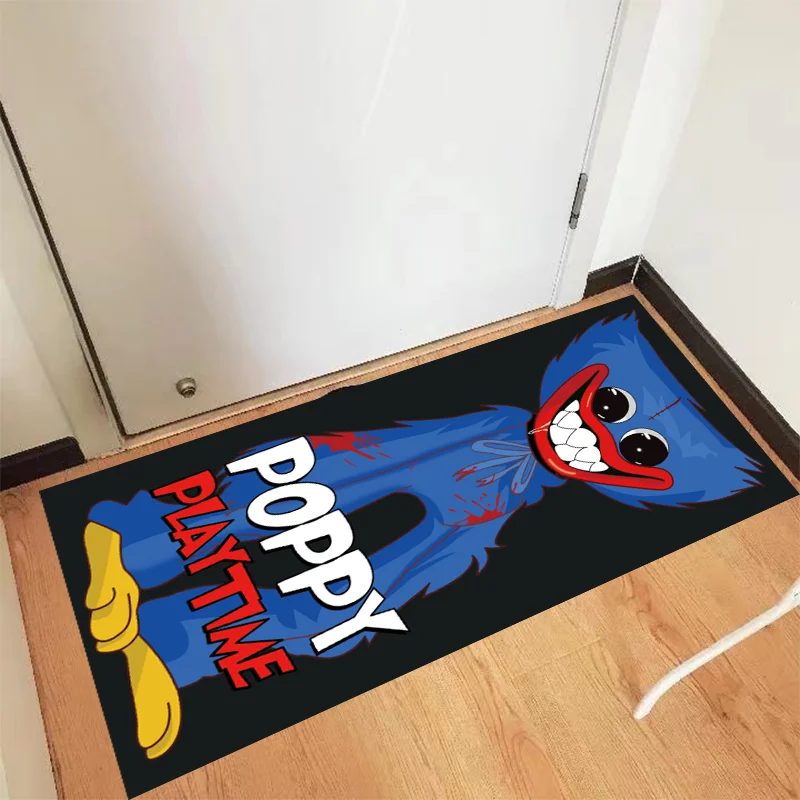 

Poppy Playtime Printed Floor Mat Living Room Area Rugs Bedroom Bedside Bay Window Carpet
