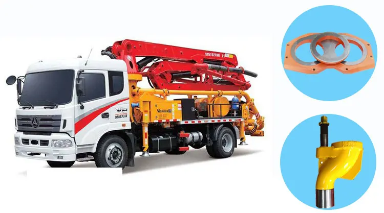 Гидравлический насос постоянного давления KCP Junjin Putzmeister для rexroth 067370003 0673700040