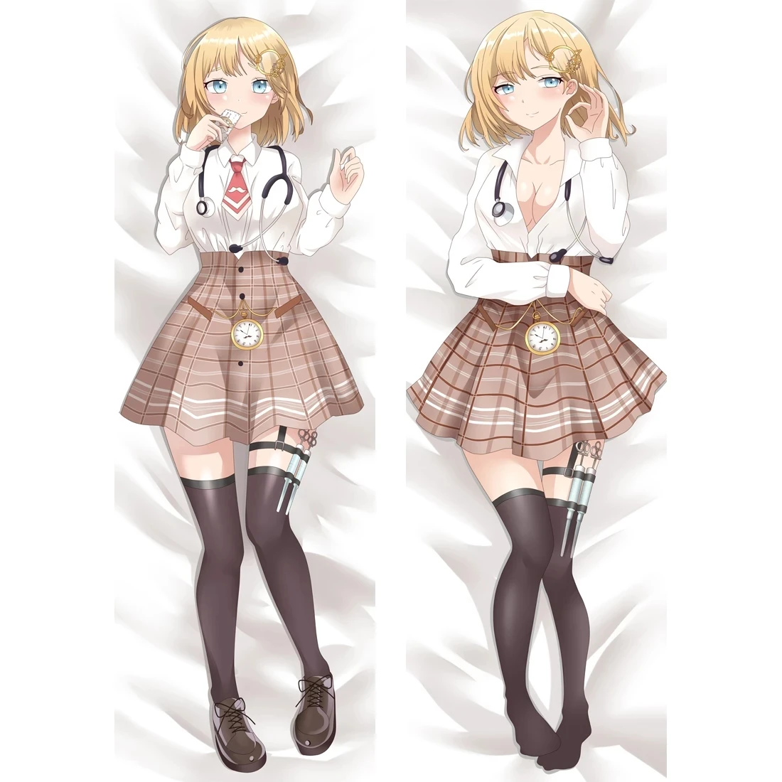 

60x180cm Vtuber Watson Amelia Dakimakura Pillow Case Hugging Body Pillowcase Bedding Decorating Gift