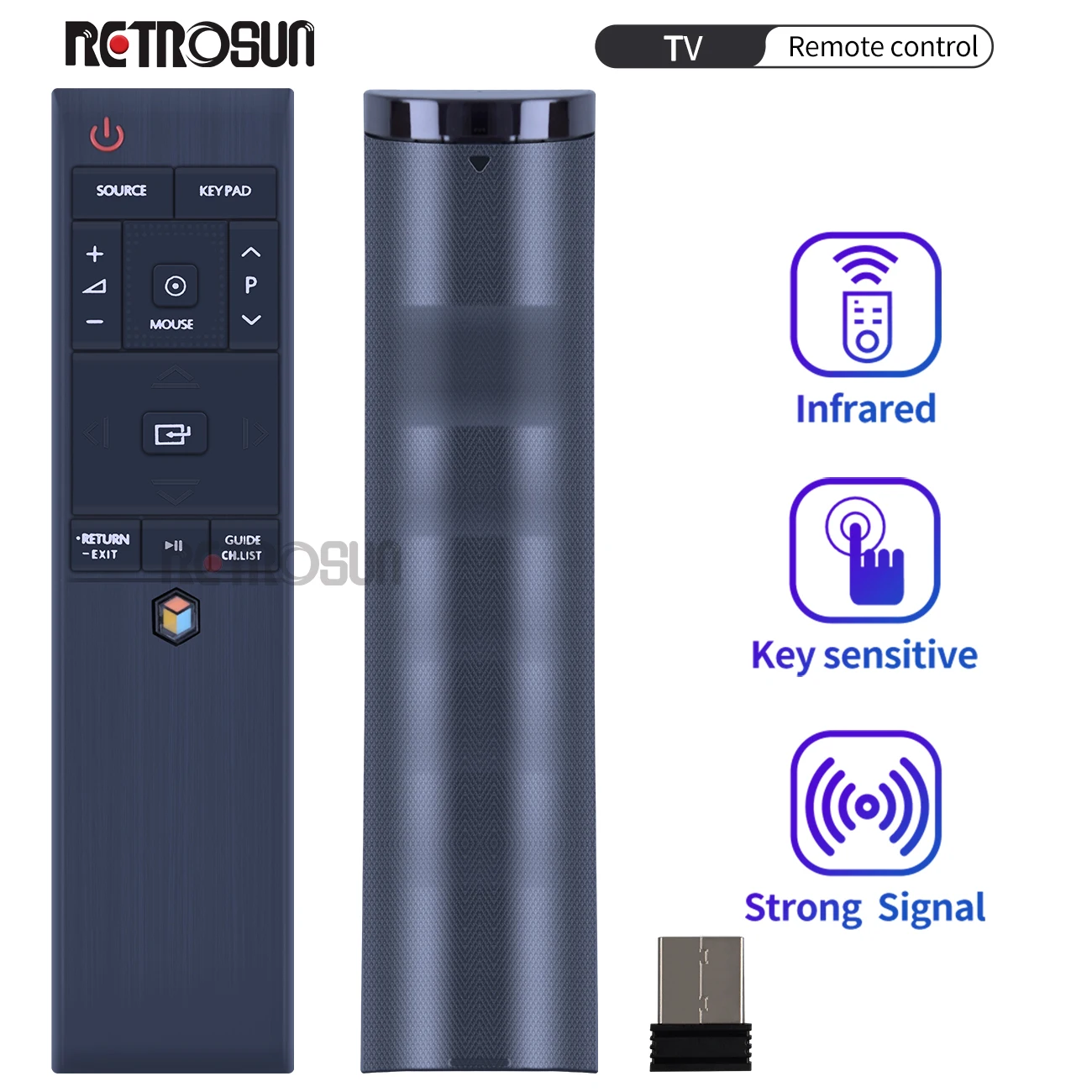 Пульт дистанционного управления для Samsung 4K Smart TV BN59-01220G BN59-01220D RMCTPJ1AP2 JU7800 7000 JS9800 8800