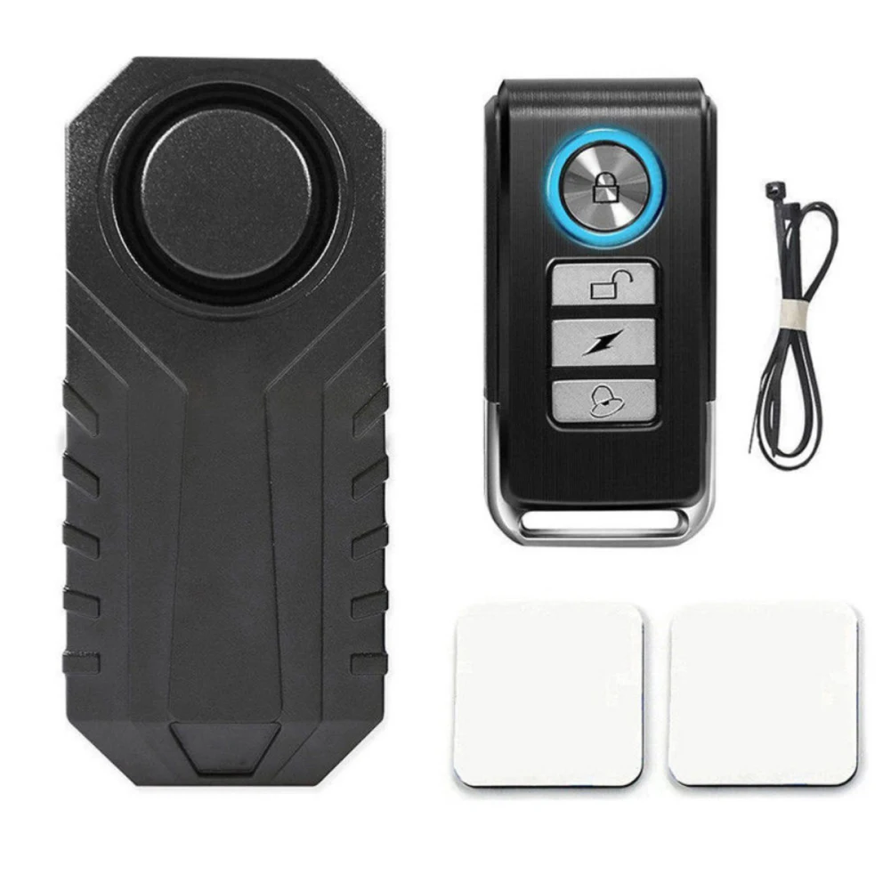 

Wireless Bicycle Alarm Remote Control Waterproof Electric Motorcycle Scooter Bike Security Protection Anti theft Alarms
