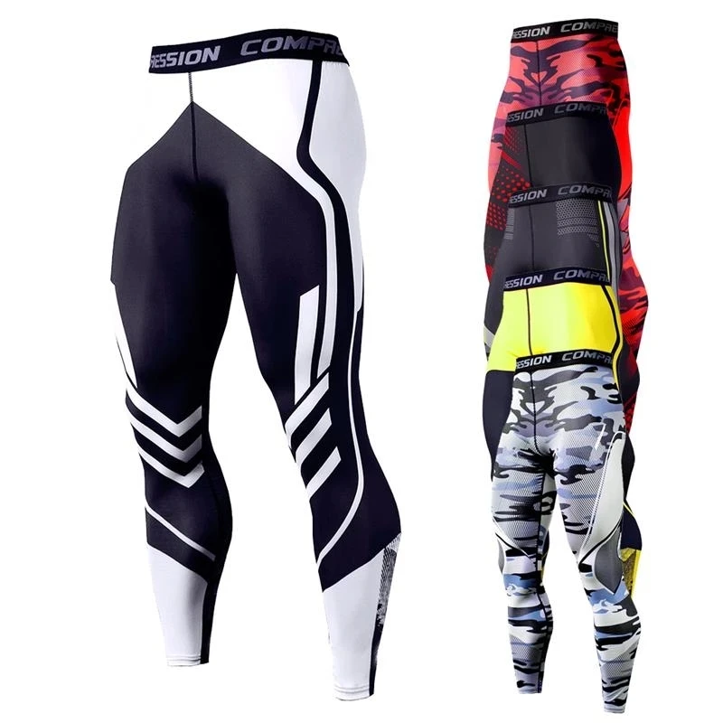 

Compression Running Tights Men Leggings Sport Man Gym Fitness Sportswear Quick Dry Training Pants Sports Tights Mens Leggings
