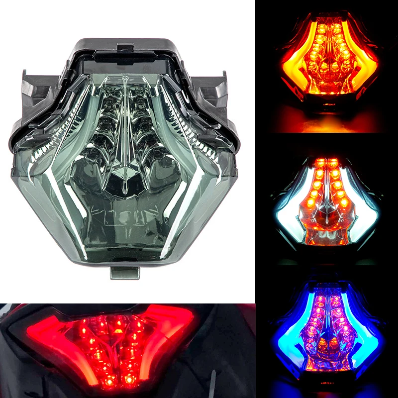 

Motorcycle Rear Tail Light Turn Signals Lamp Brake Stop Tail Light for Yamaha R25 R3 MT03 MT07 MT-25 FZ-07 Y15ZR Motorbike ATV